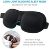 CarryLume 3D Sleep Mask – Memory Foam Darkness for Deeper Rest Anywhere