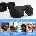 CarryLume 3D Sleep Mask – Memory Foam Darkness for Deeper Rest Anywhere