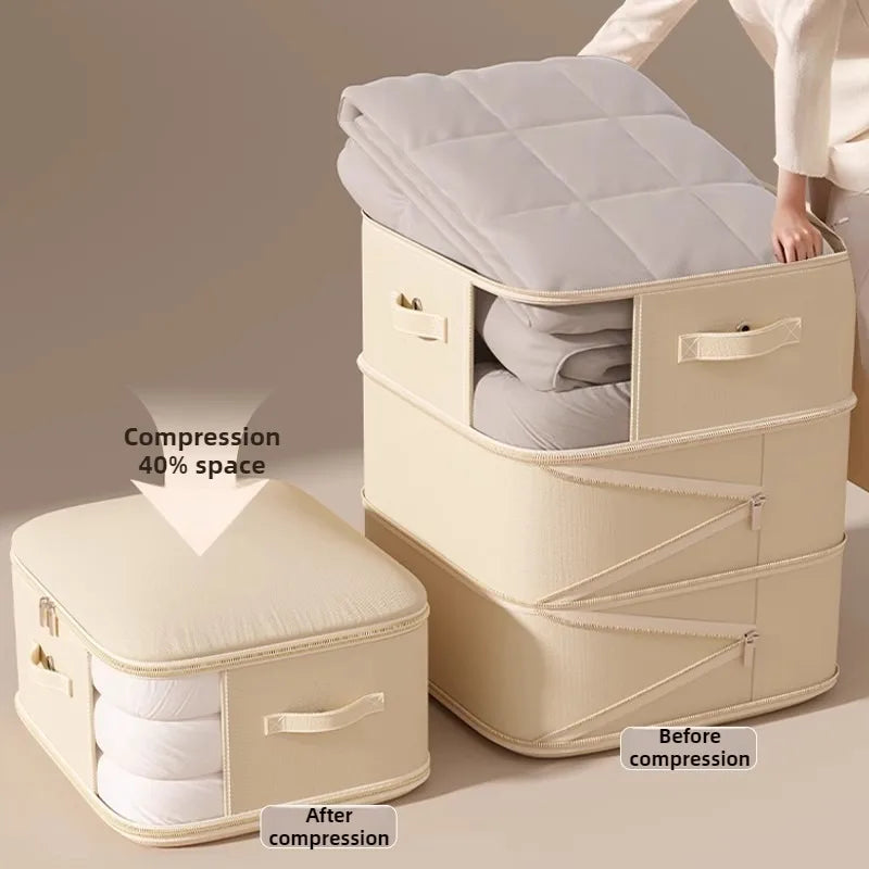 CarryLume Self-Compressing Storage Bag – Heavy-Duty Order for Every Closet