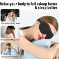 CarryLume 3D Sleep Mask – Memory Foam Darkness for Deeper Rest Anywhere